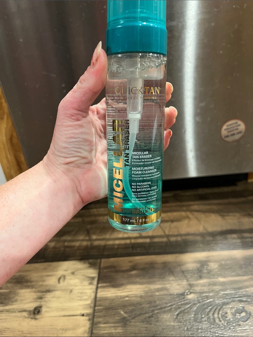 Quicktan Tan Eraser Micellar Foam Cleanser